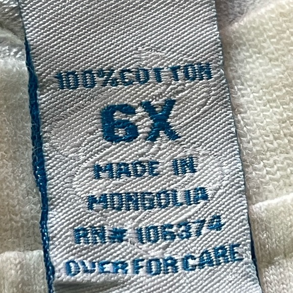 Vintage Roca Wear Denim Co size 6X - Picture 4 of 16